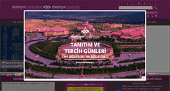 Desktop Screenshot of maltepe.edu.tr