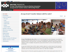Tablet Screenshot of ects.maltepe.edu.tr
