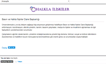 Tablet Screenshot of halklailiskiler.maltepe.edu.tr